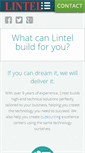 Mobile Screenshot of lintelindia.com